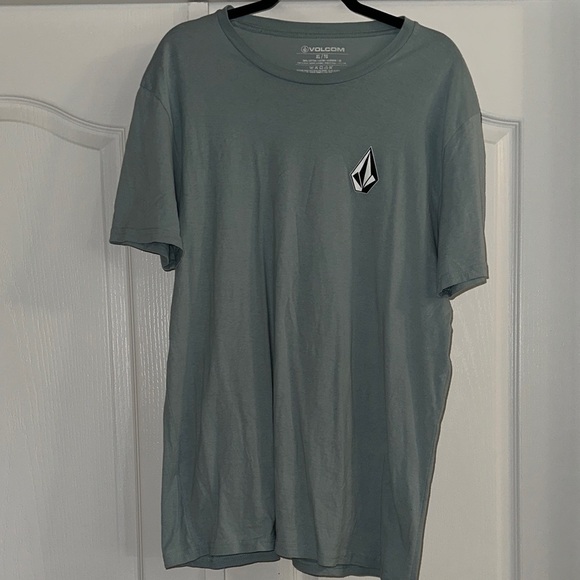 Volcom Men's Teal Short Sleeve Tee - Picture 1 of 6